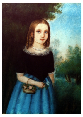 Teresa w wieku 8 lat autoportret